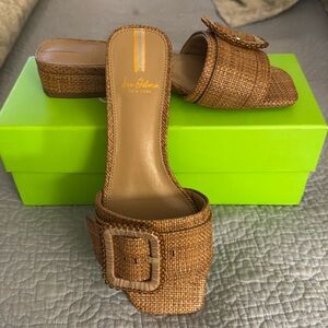 Sam Edelman Deacon Beard slide sandal.  Size 6, new in box
